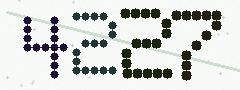 CAPTCHA mit vier gut lesbaren Ziffern