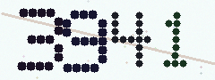 CAPTCHA mit vier gut lesbaren Ziffern