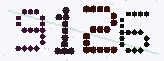 CAPTCHA mit vier gut lesbaren Ziffern