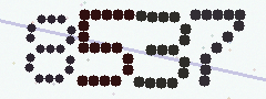 CAPTCHA mit vier gut lesbaren Ziffern