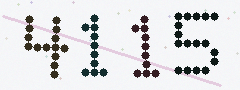 CAPTCHA mit vier gut lesbaren Ziffern