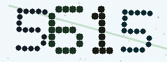 CAPTCHA mit vier gut lesbaren Ziffern