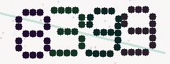 CAPTCHA mit vier gut lesbaren Ziffern