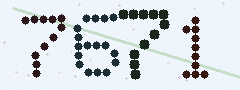 CAPTCHA mit vier gut lesbaren Ziffern
