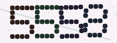 CAPTCHA mit vier gut lesbaren Ziffern