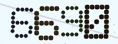 CAPTCHA mit vier gut lesbaren Ziffern