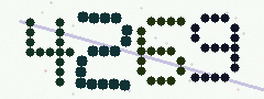 CAPTCHA mit vier gut lesbaren Ziffern