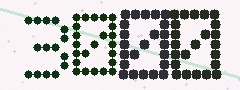 CAPTCHA mit vier gut lesbaren Ziffern