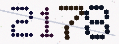 CAPTCHA mit vier gut lesbaren Ziffern