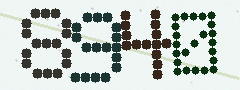 CAPTCHA mit vier gut lesbaren Ziffern