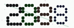 CAPTCHA mit vier gut lesbaren Ziffern