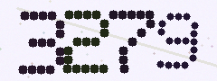 CAPTCHA mit vier gut lesbaren Ziffern