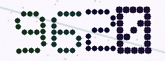 CAPTCHA mit vier gut lesbaren Ziffern
