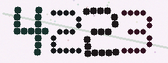 CAPTCHA mit vier gut lesbaren Ziffern