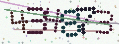 CAPTCHA mit sechs verzerrten Ziffern